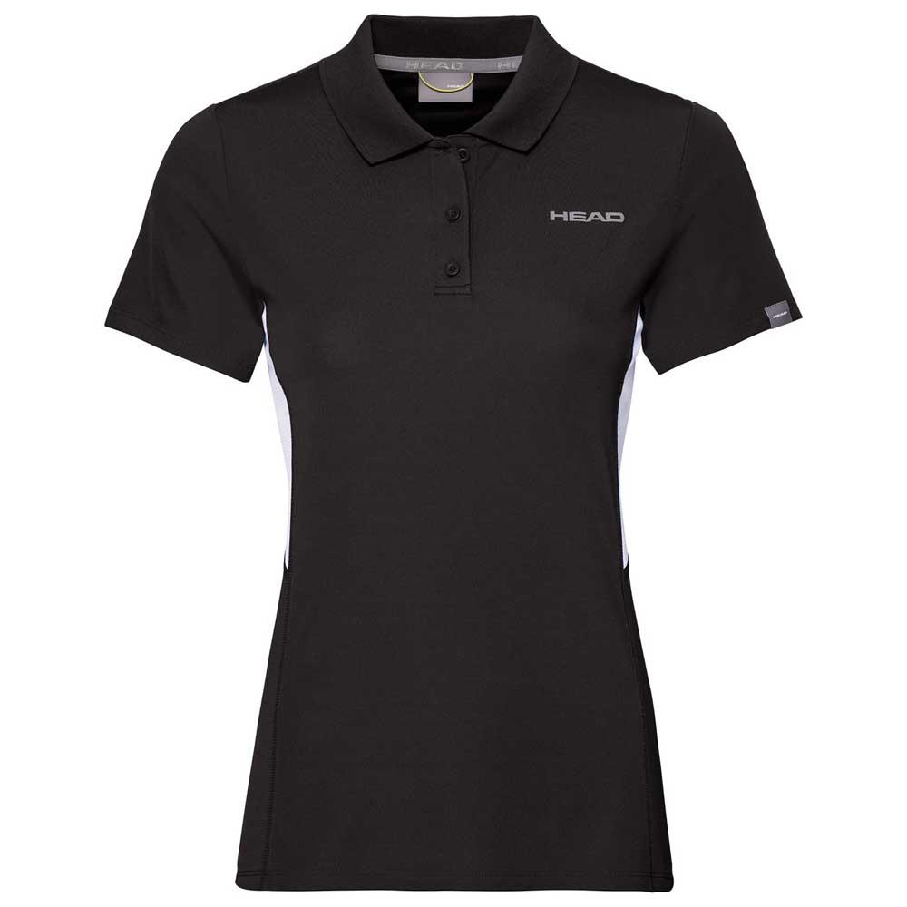 Head Racket Club Tech Short Sleeve Polo Shirt Noir S Femme