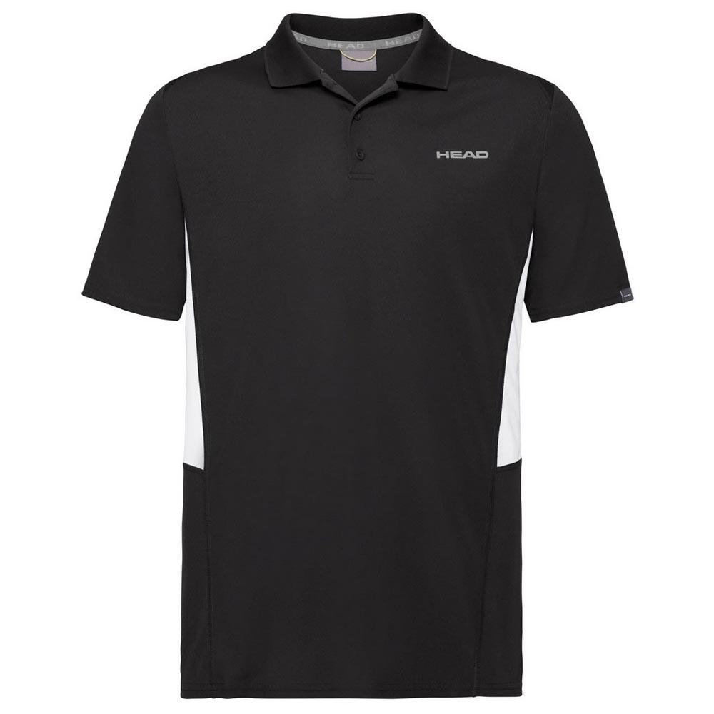 Head Racket Club Tech Short Sleeve Polo Shirt Noir 128 cm