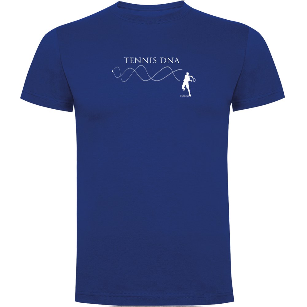 Kruskis Tennis Dna Short Sleeve T-shirt Bleu XL Homme