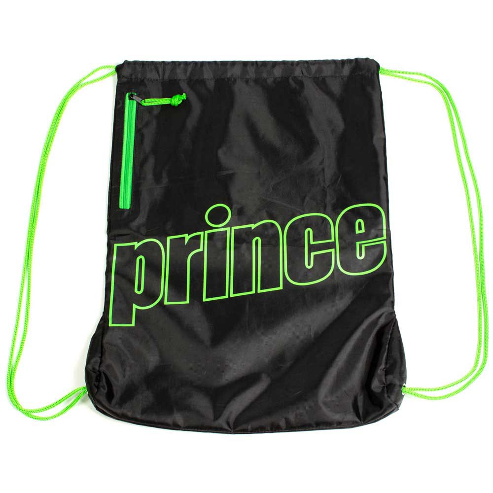 Prince Nylon Drawstring Bag Noir