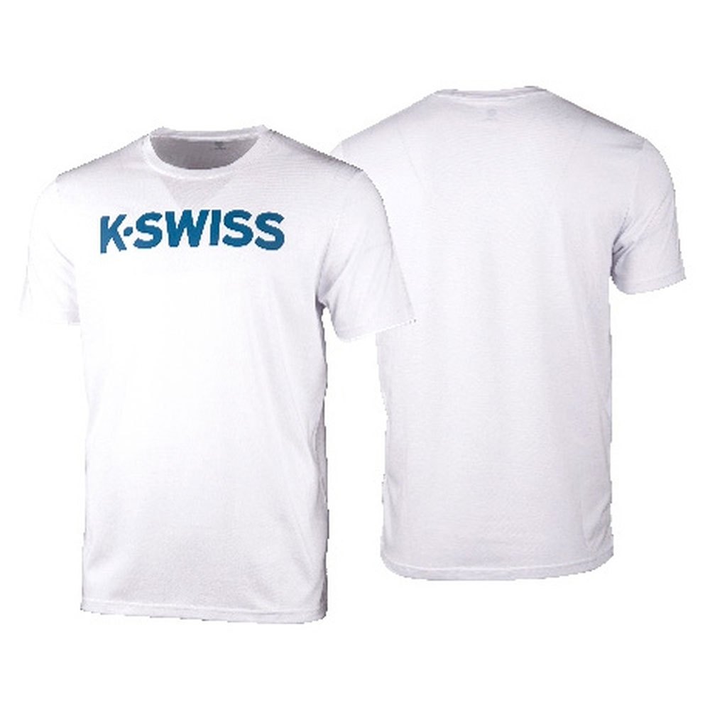 K-swiss Logo 2XL White / Burnner Blue