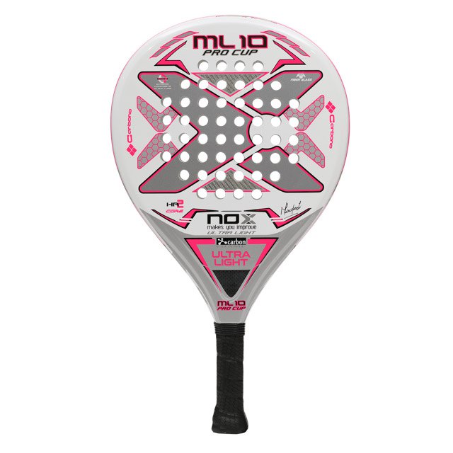 Nox Raquette De Padel Ml10 Pro Cup Ultralight One Size White / Silver / Pink