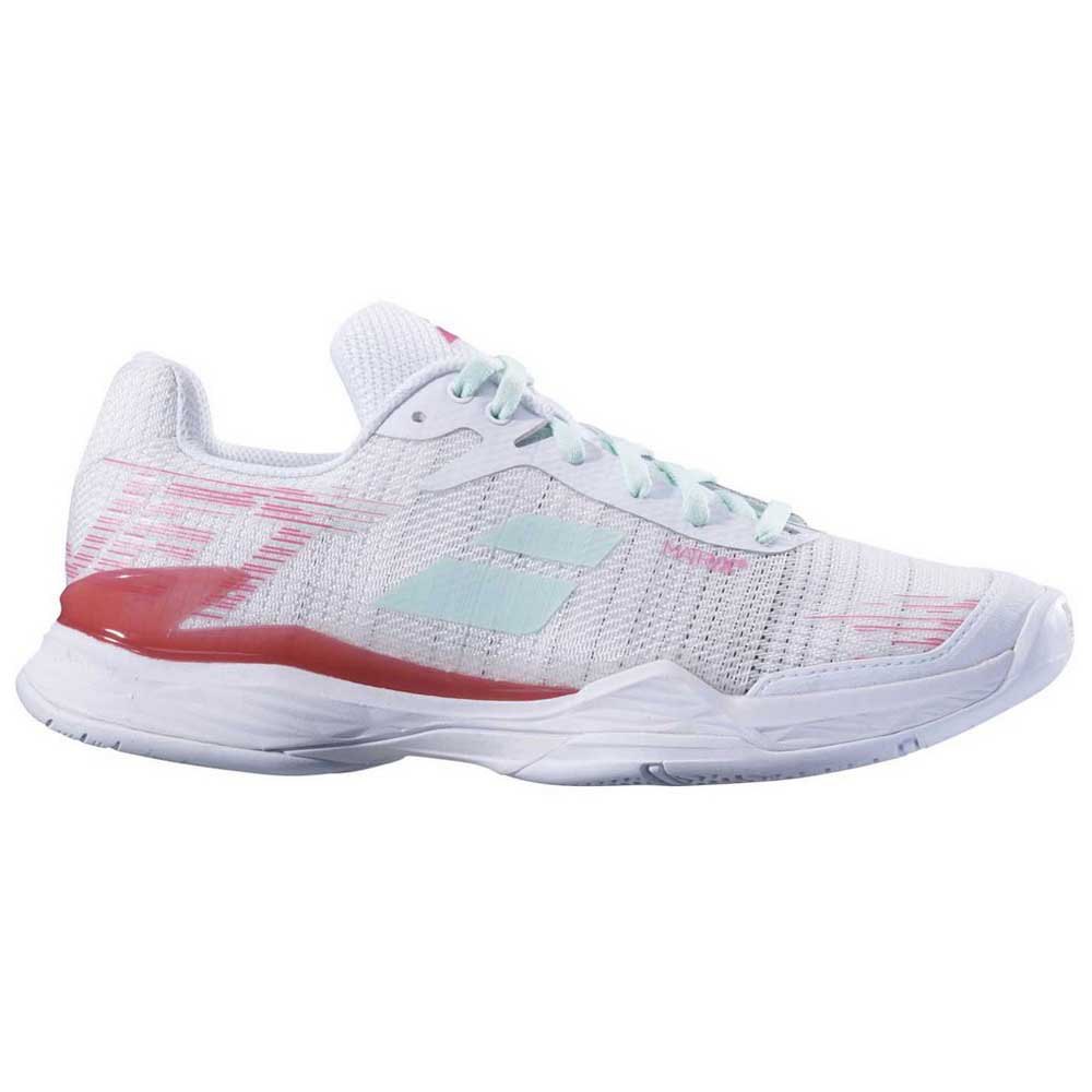 Babolat Chaussures Tous Les Courts Jet Mach Ii EU 40 1/2 White / Pink