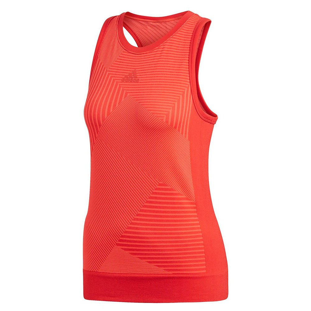 Adidas Match Code Sleeveless T-shirt Rouge L Femme