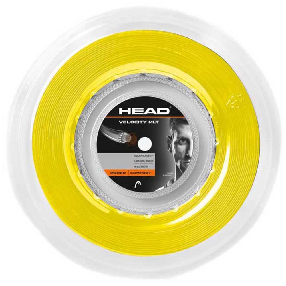 Head Racket Corde De Bobine De Tennis Velocity Mlt 200 M 1.35 mm Yellow