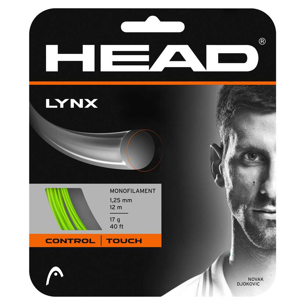 Head Racket Lynx 12 M Tennis Single String Vert 1.30 mm
