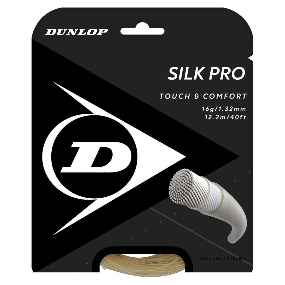 Dunlop Corde Simple De Tennis Silk Pro 12 M 1.27 mm Natural