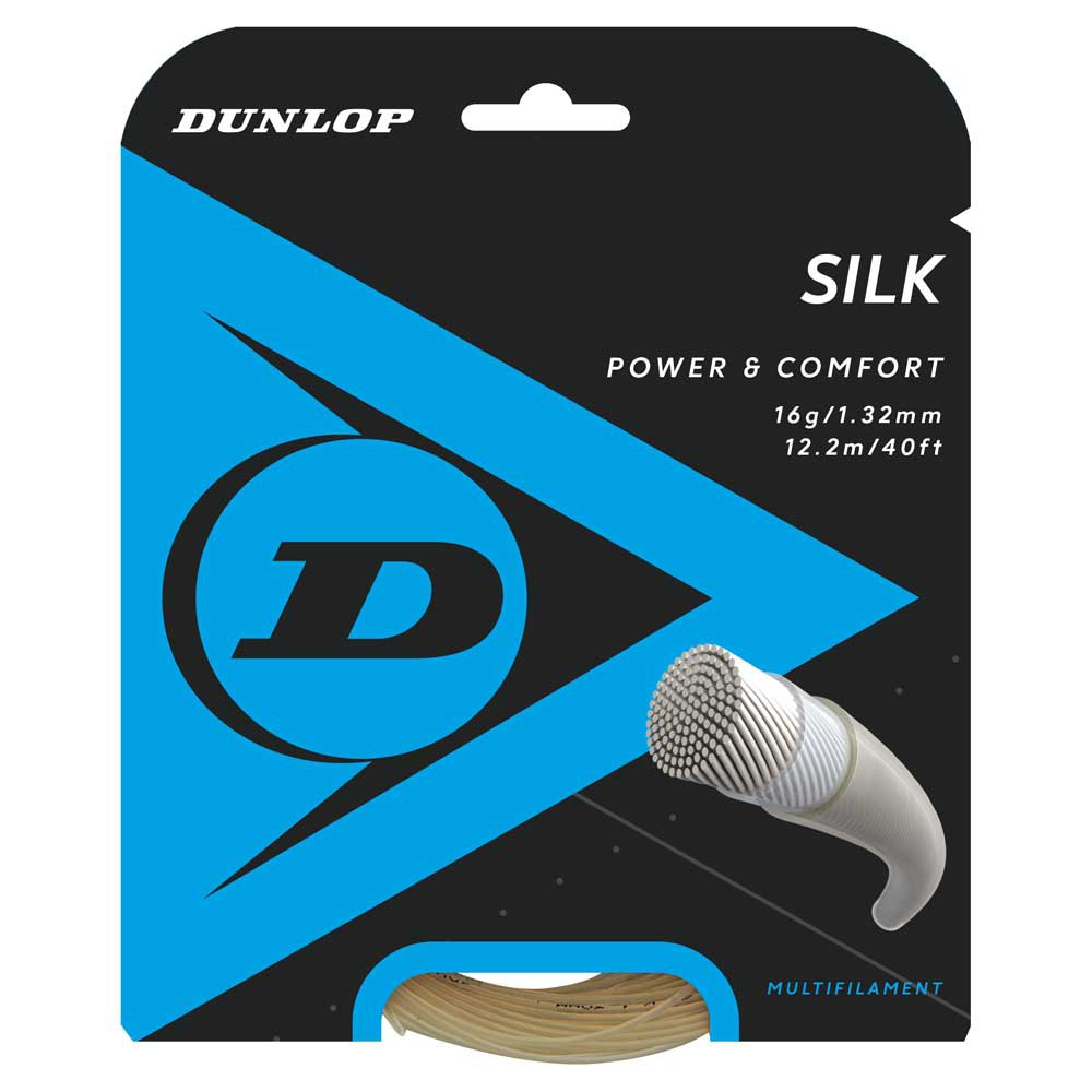 Dunlop Corde Simple De Tennis Silk 12 M 1.22 mm Natural