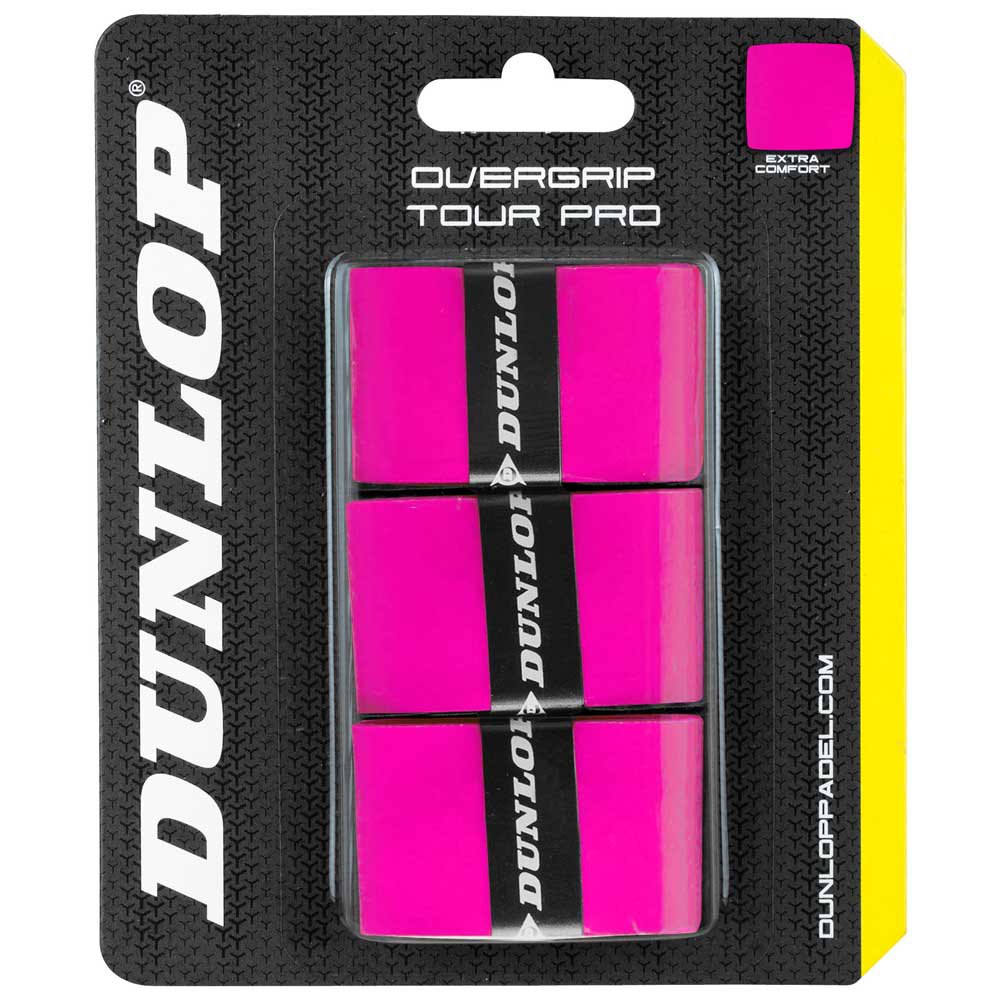 Dunlop Tour Pro Padel Overgrip 3 Units Rose
