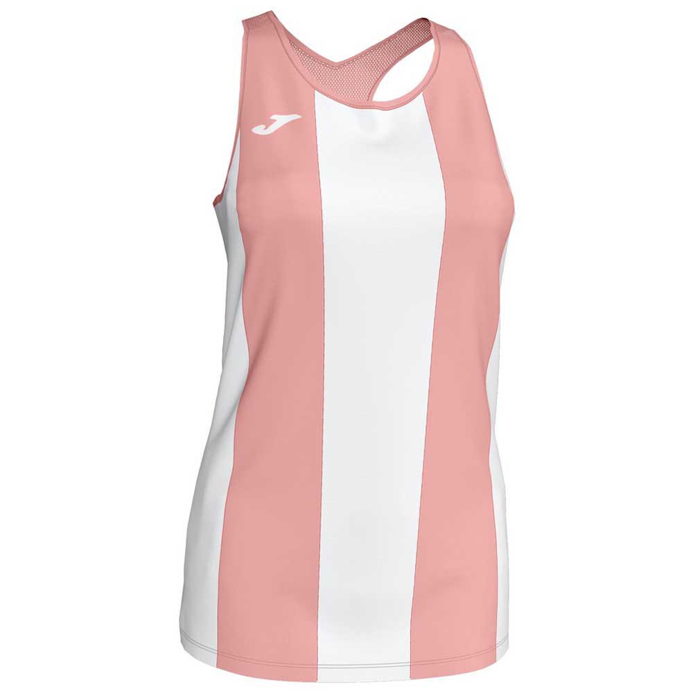 Joma T-shirt Sans Manches Aurora Mesh 2XL White / Pink