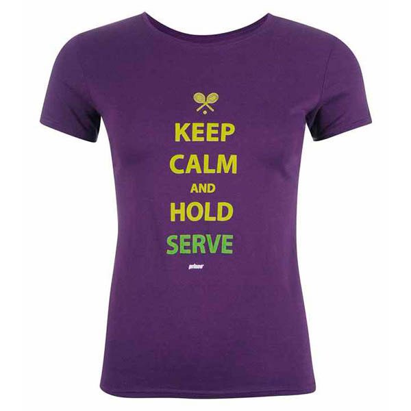 Prince Keep Calm And Hold Serve XS Purple / Yellow