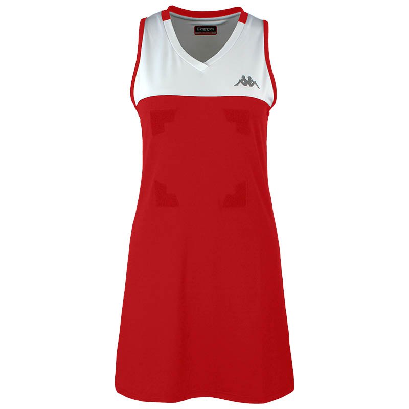 Kappa Heleni Front Velcro Short Dress Rouge,Blanc 10 Years Garçon