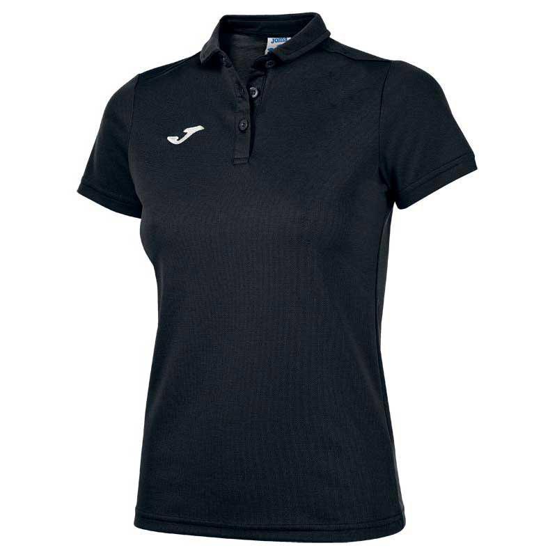 Joma Polo à Manches Courtes Hobby 11-12 Years Black