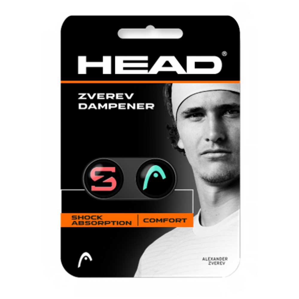 Head Racket Amortisseurs Tennis Zverev 2 Unités One Size Teal / Hot Lava