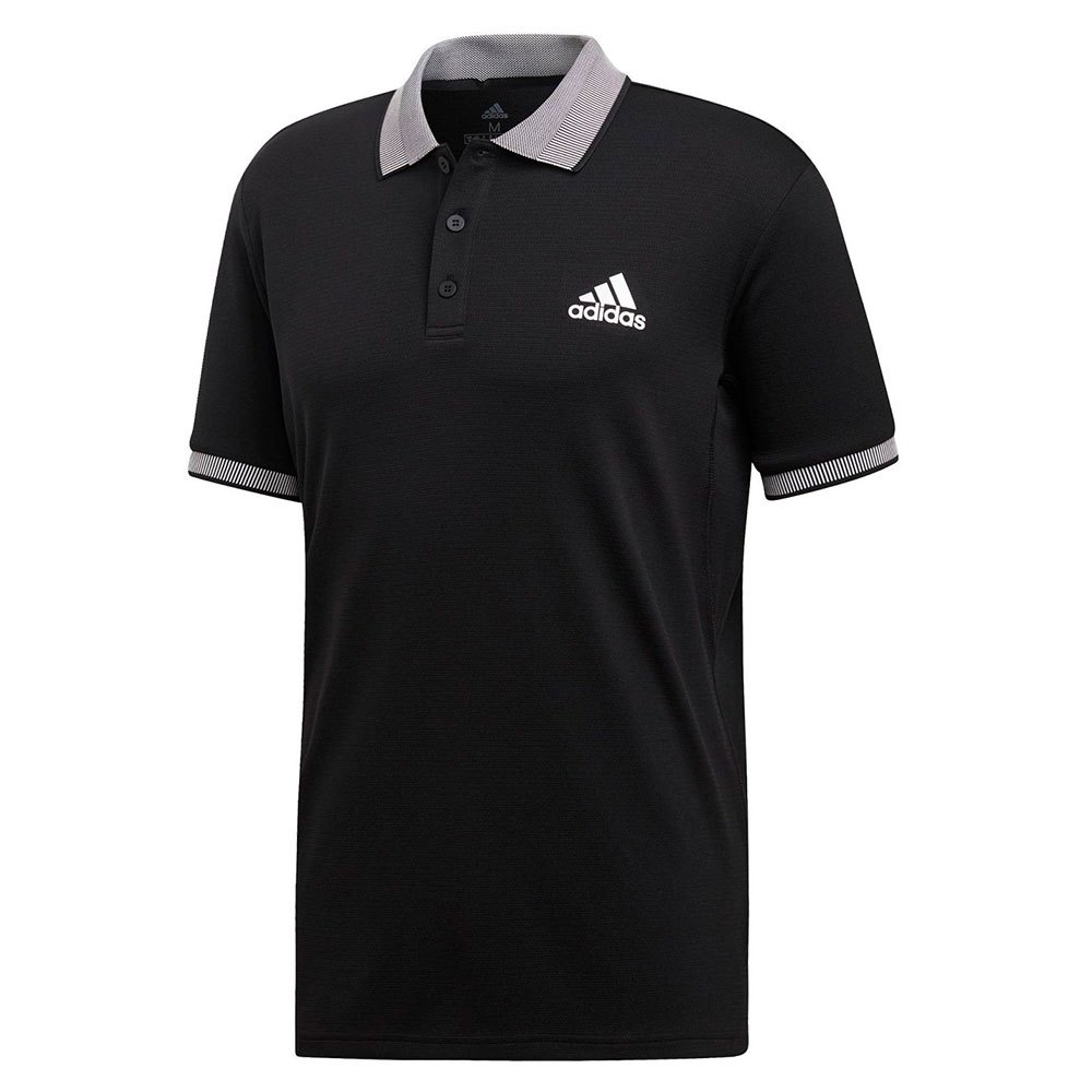Adidas Club Solid Short Sleeve Polo Shirt Noir XS