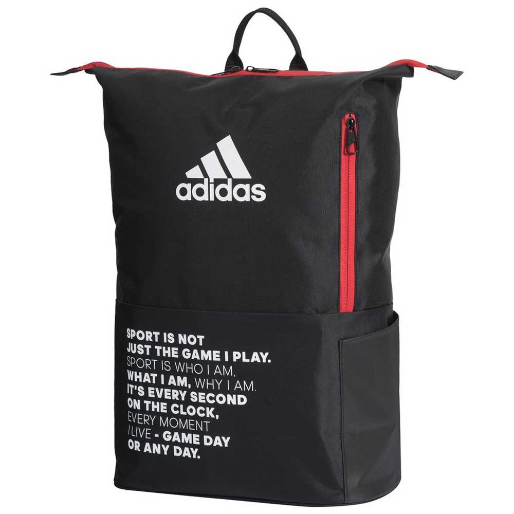 Adidas Padel Sac À Dos Multigame One Size Black / Red / White