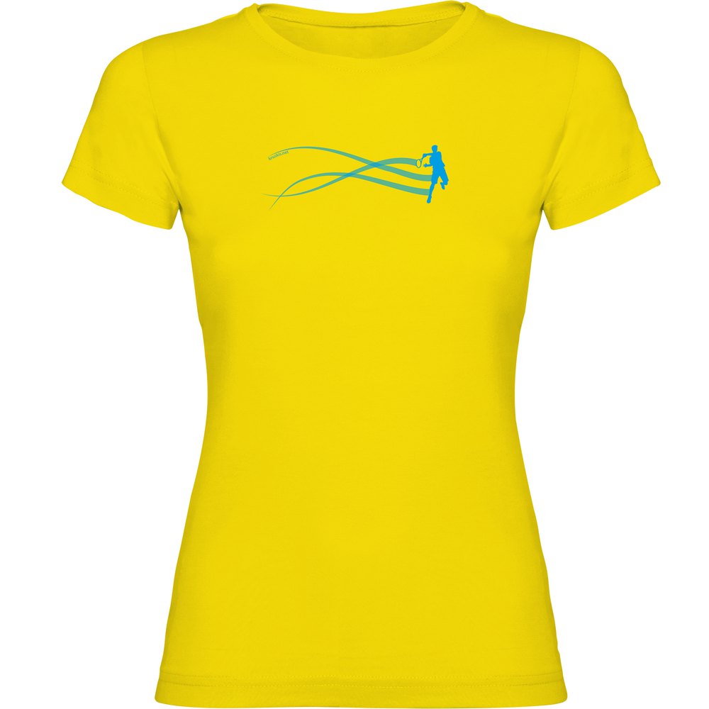 Kruskis Tennis Estella Short Sleeve T-shirt Jaune XL Femme