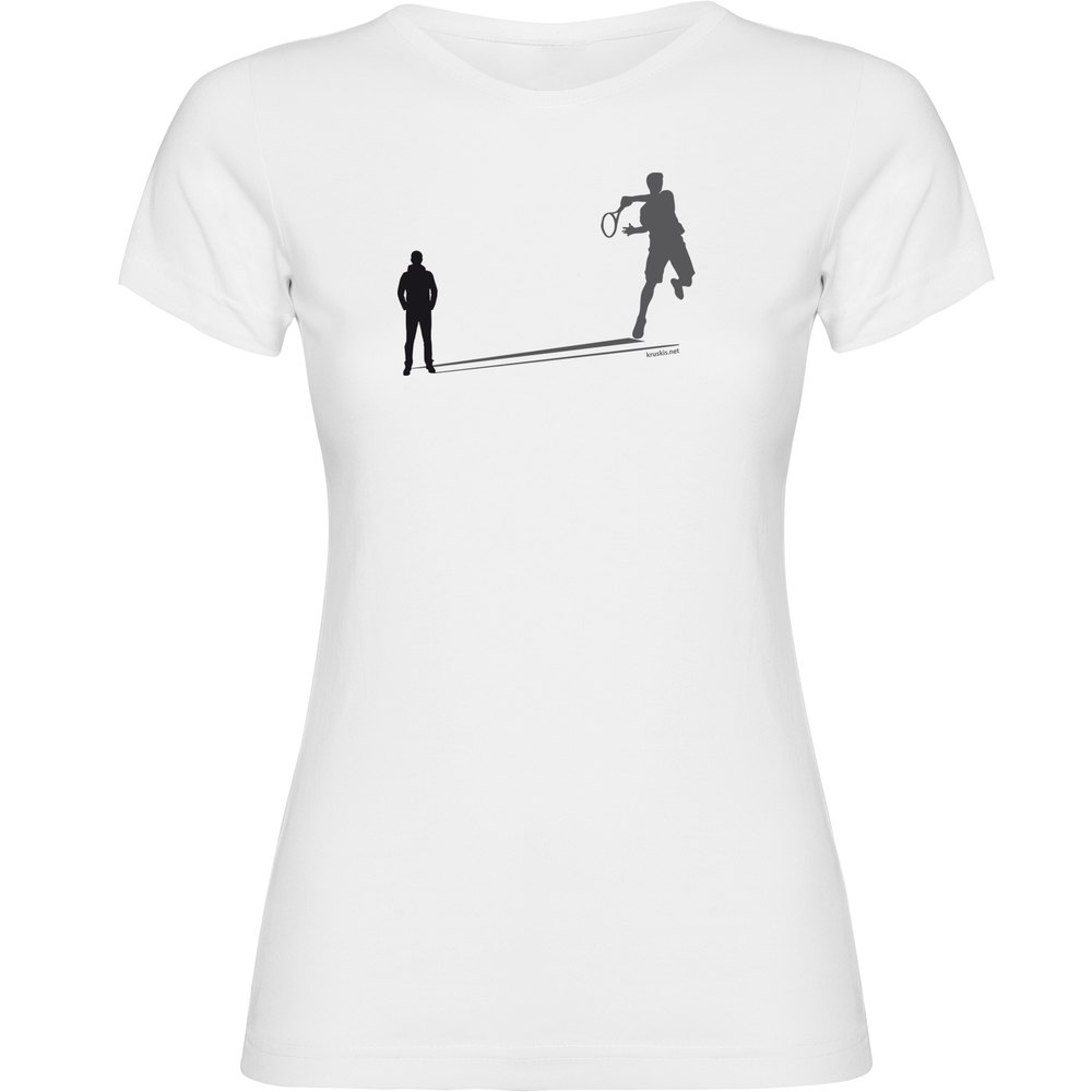 Kruskis Tennis Shadow Short Sleeve T-shirt Blanc XL Femme