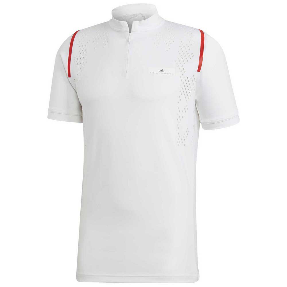 Adidas Stella Mccartney Court Short Sleeve T-shirt Blanc S