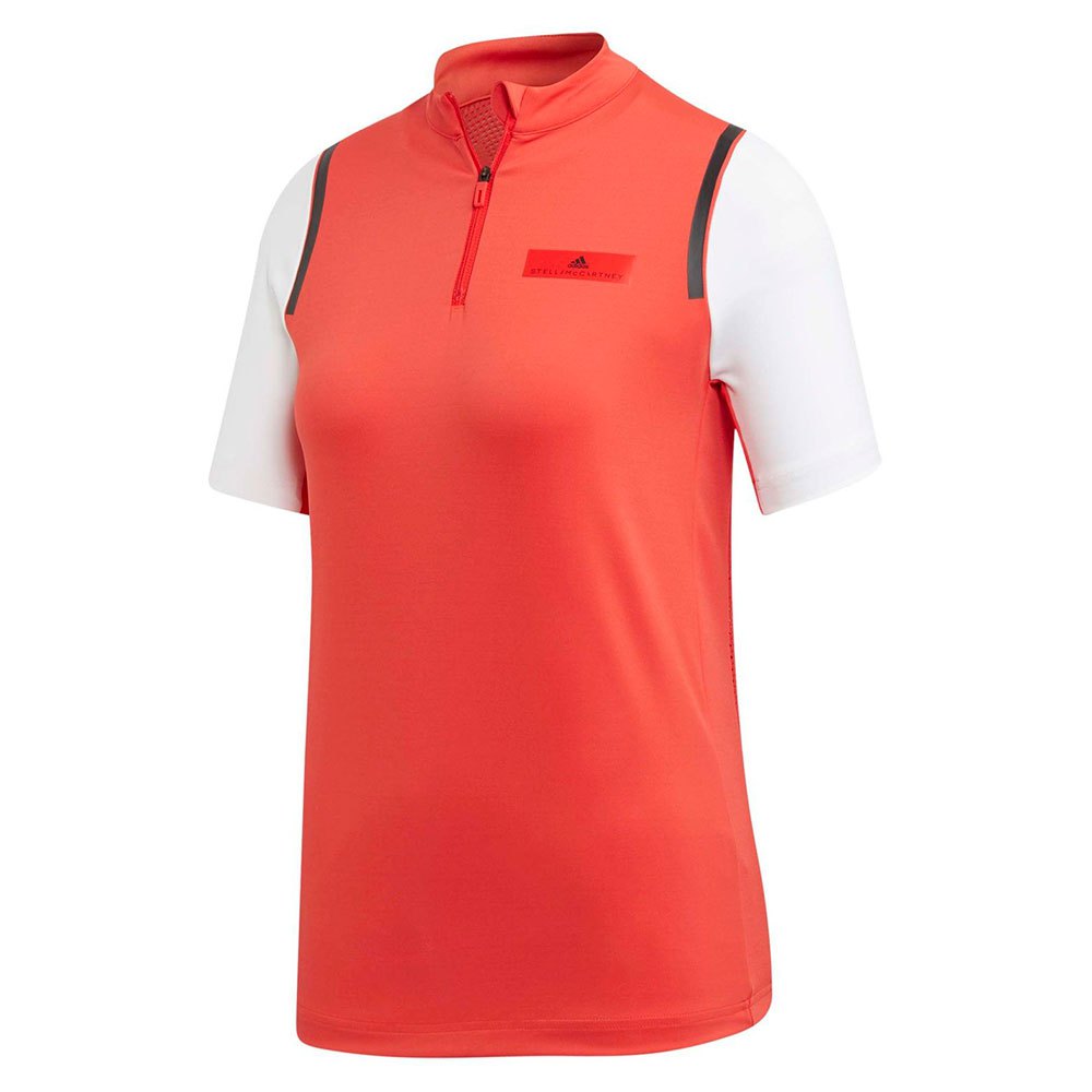 Adidas Stella Mccartney Court Short Sleeve T-shirt Rouge 128 cm