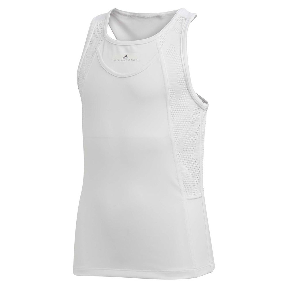 Adidas Stella Mccartney Court Sleeveless T-shirt Blanc 14-15 Years Garçon