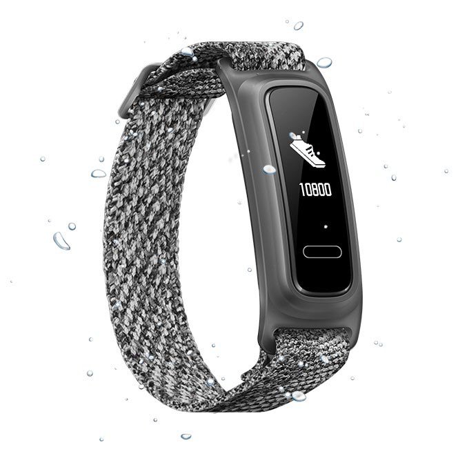 Huawei Bracelet Activité Band 4e One Size Black / Misty Grey