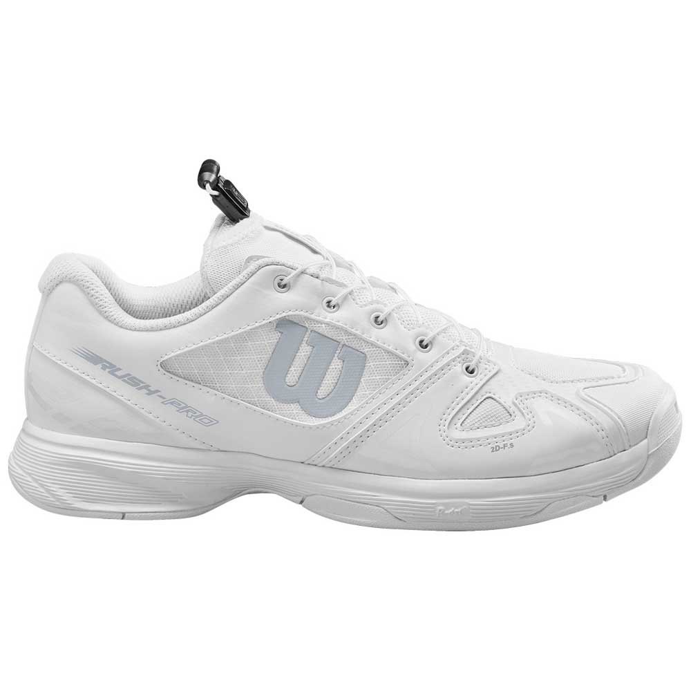 Wilson Chaussures Junior Rush Pro EU 32 1/3 White / White / Pearl Blue