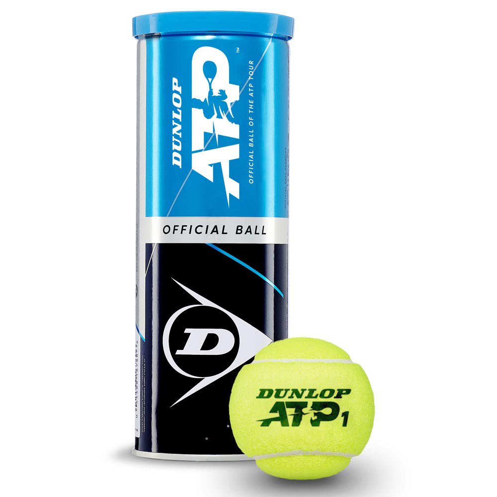 Dunlop Balles Tennis Atp Official 4 Balls Yellow