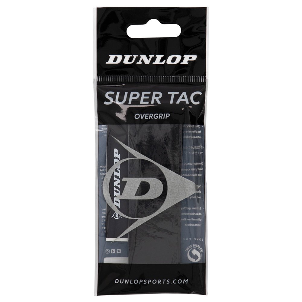 Dunlop Surgrip Tennis Super Tac One Size Black