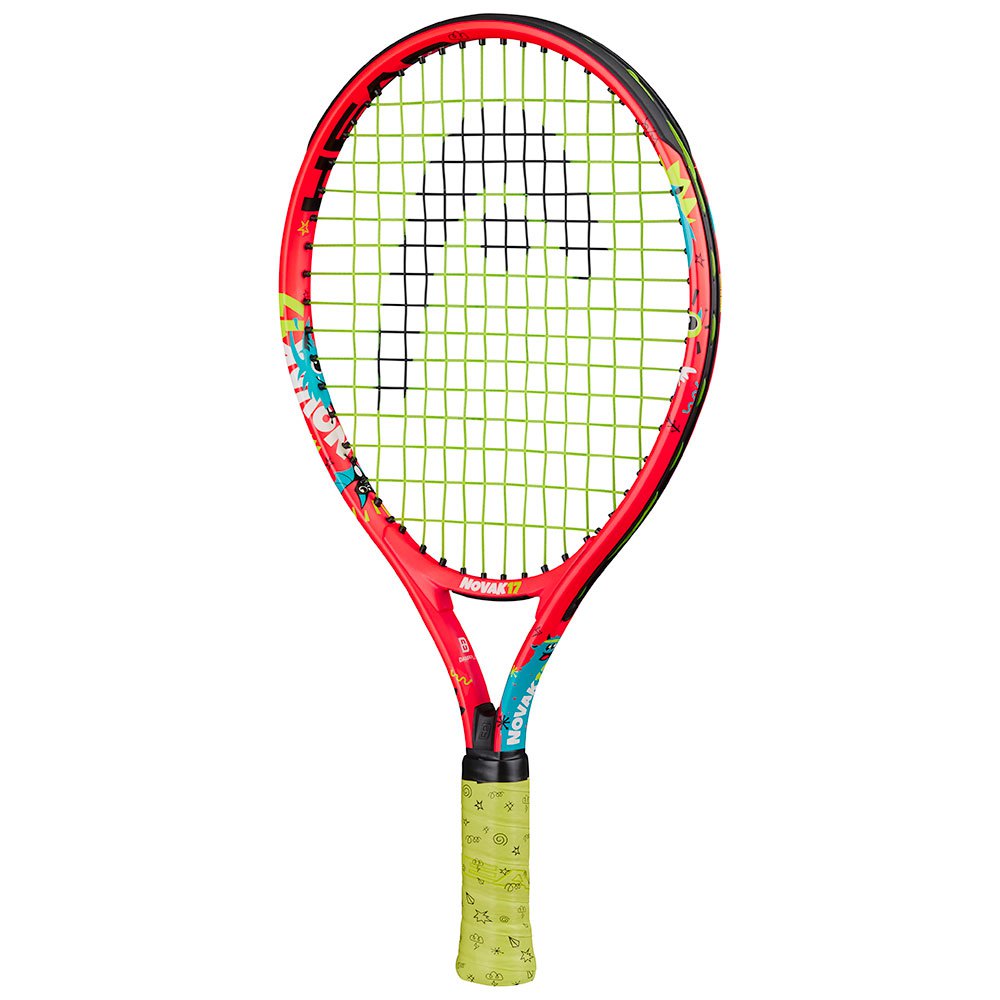 Head Racket Raquette Tennis Novak 17 5 Red / Multicolor