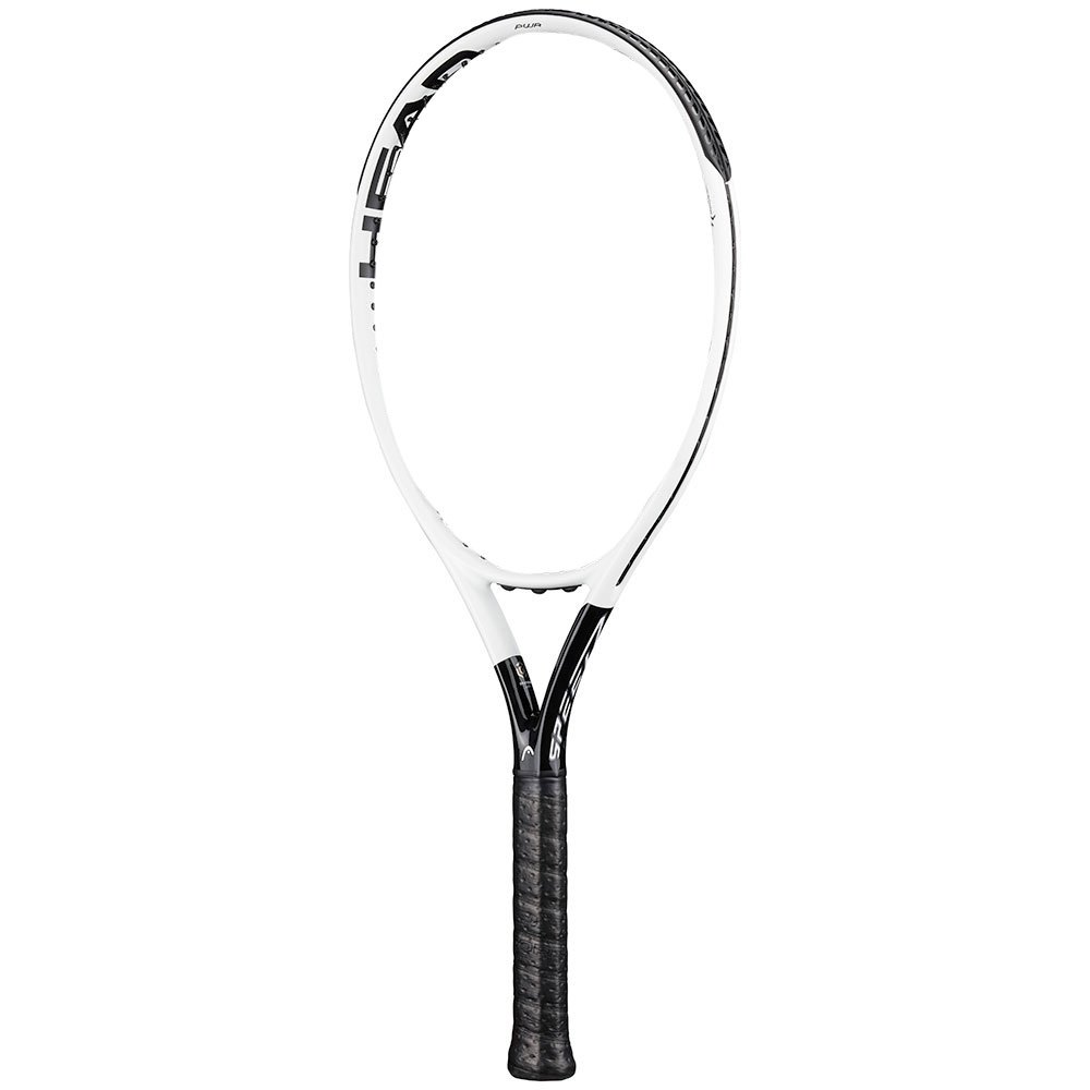 Head Racket Raquette Tennis Sans Cordage Graphene 360+ Speed Pwr 2 White / Black