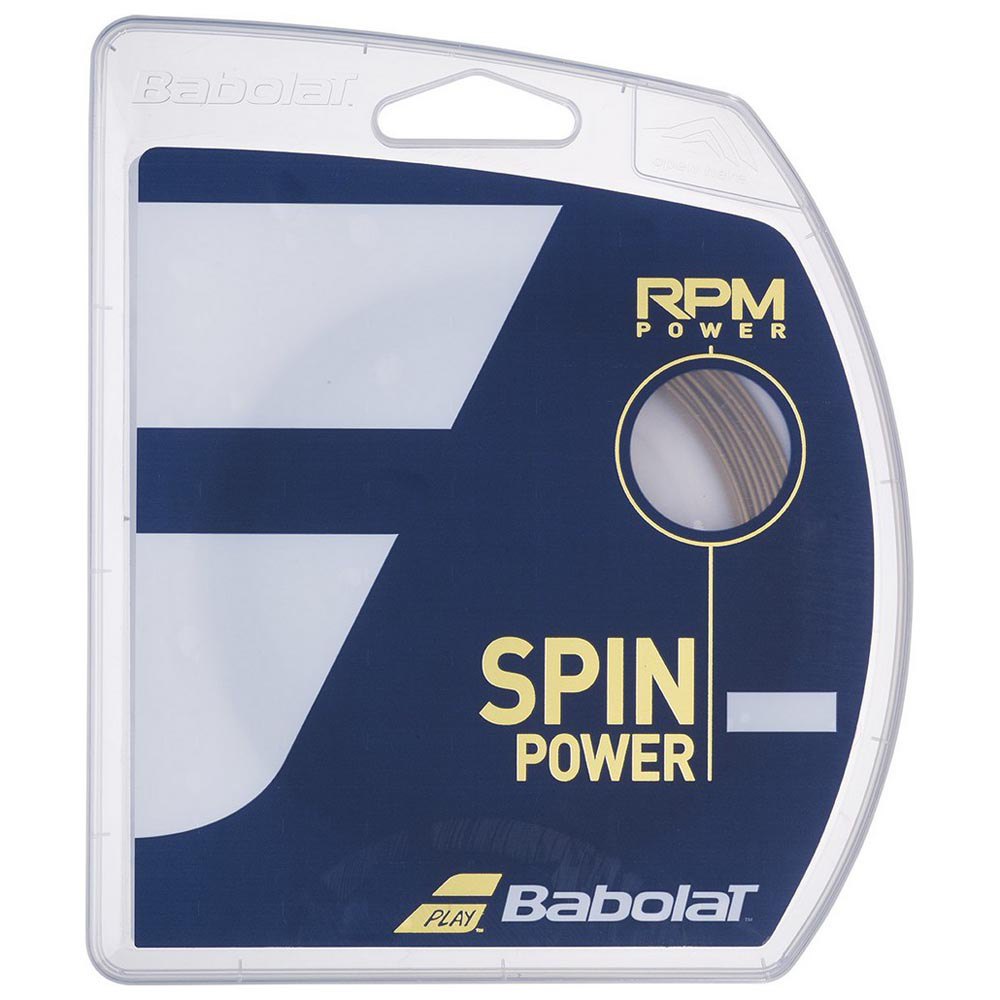 Babolat Rpm Power 12 M Tennis Single String Marron 1.30 mm