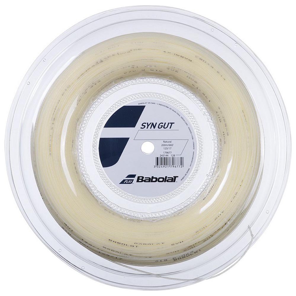 Babolat Synthetic Gut 200 M Tennis Reel String Beige 1.30 mm