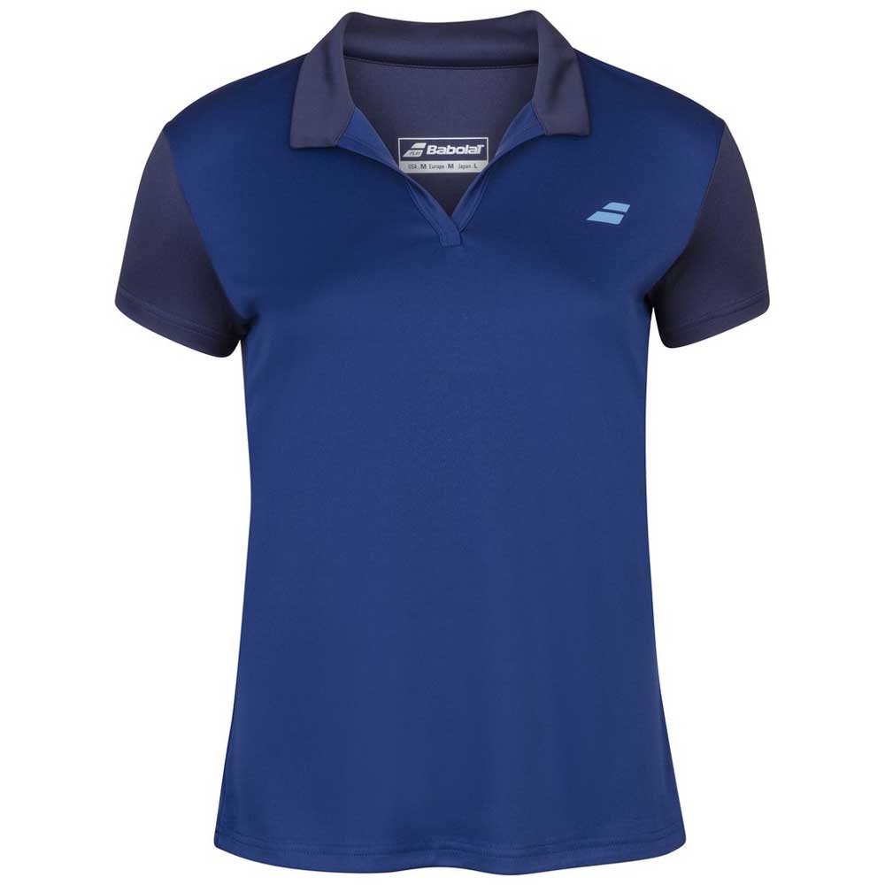 Babolat Polo à Manches Courtes Play 8-10 Years Estate Blue