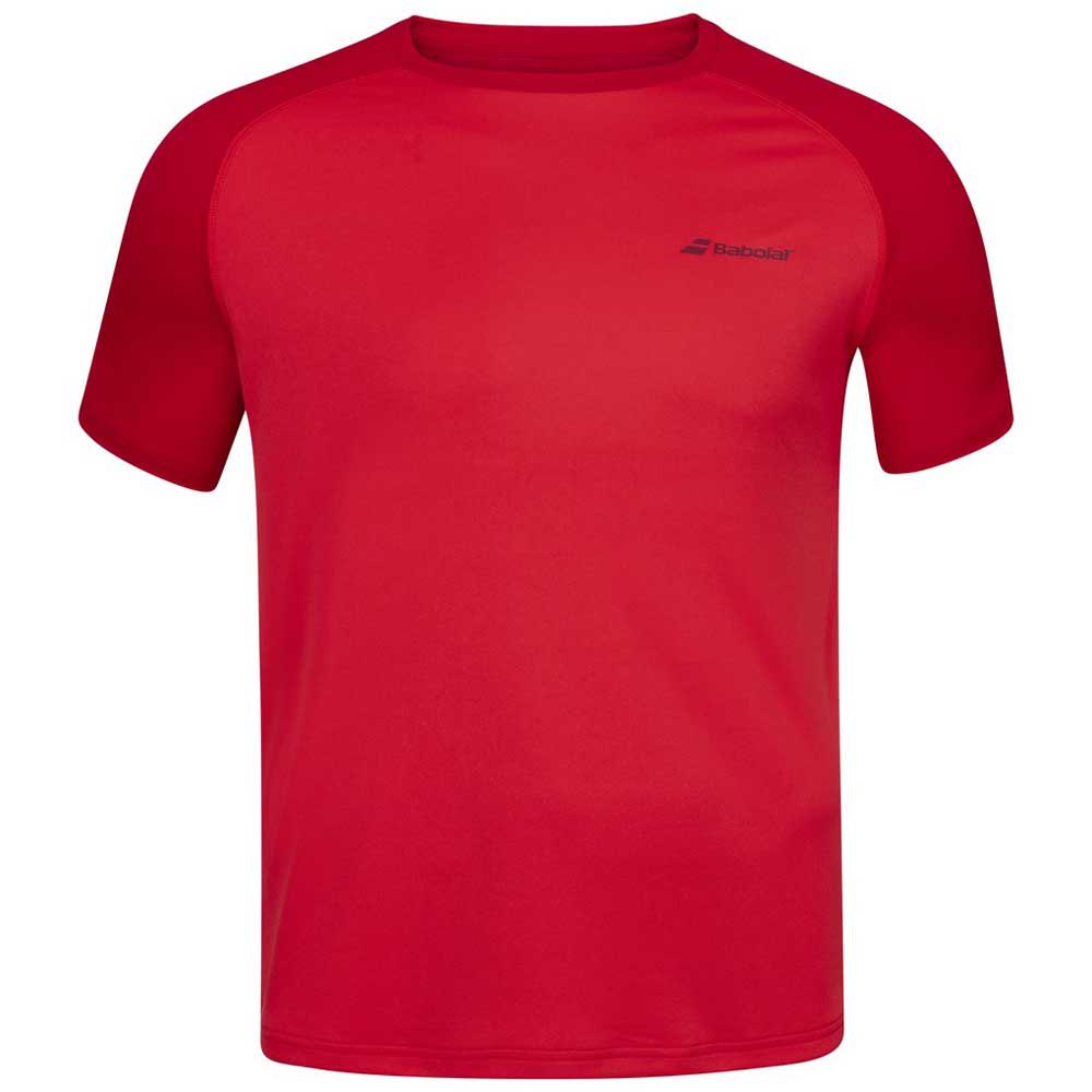 Babolat Play Crew Neck Short Sleeve T-shirt Rouge M