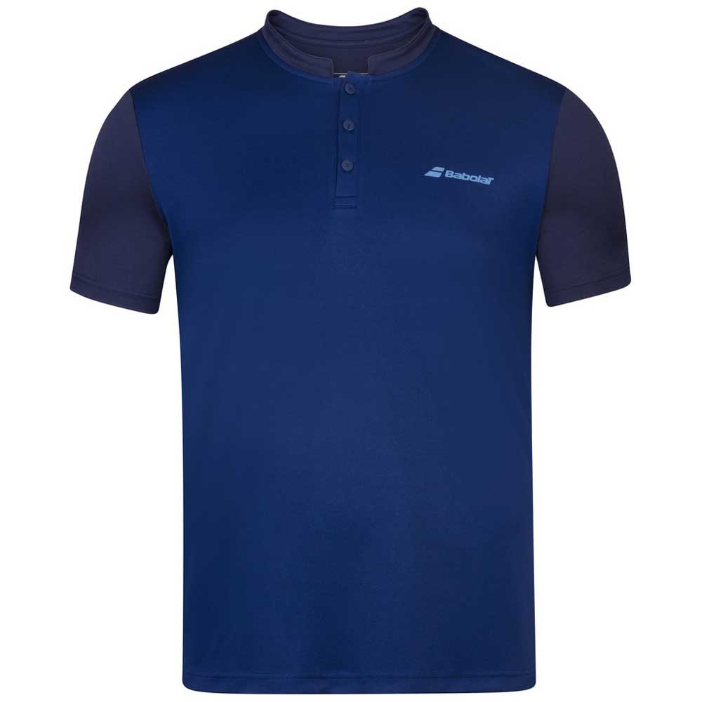 Babolat Play Short Sleeve Polo Shirt Bleu XL Homme