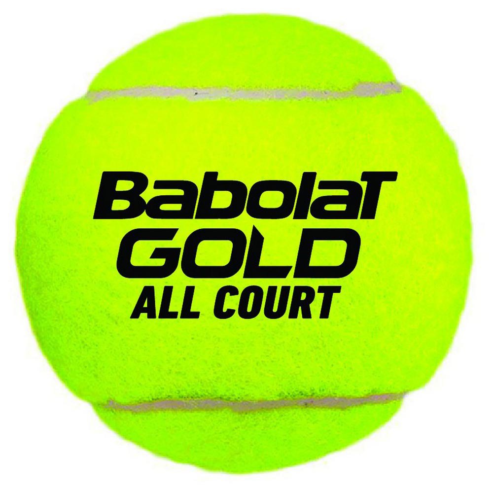Babolat Balles Tennis Gold All Court 3 Balls Yellow