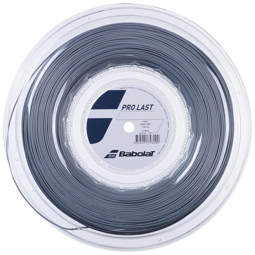 Babolat Pro Last 200 M Tennis Reel String Gris 1.25 mm