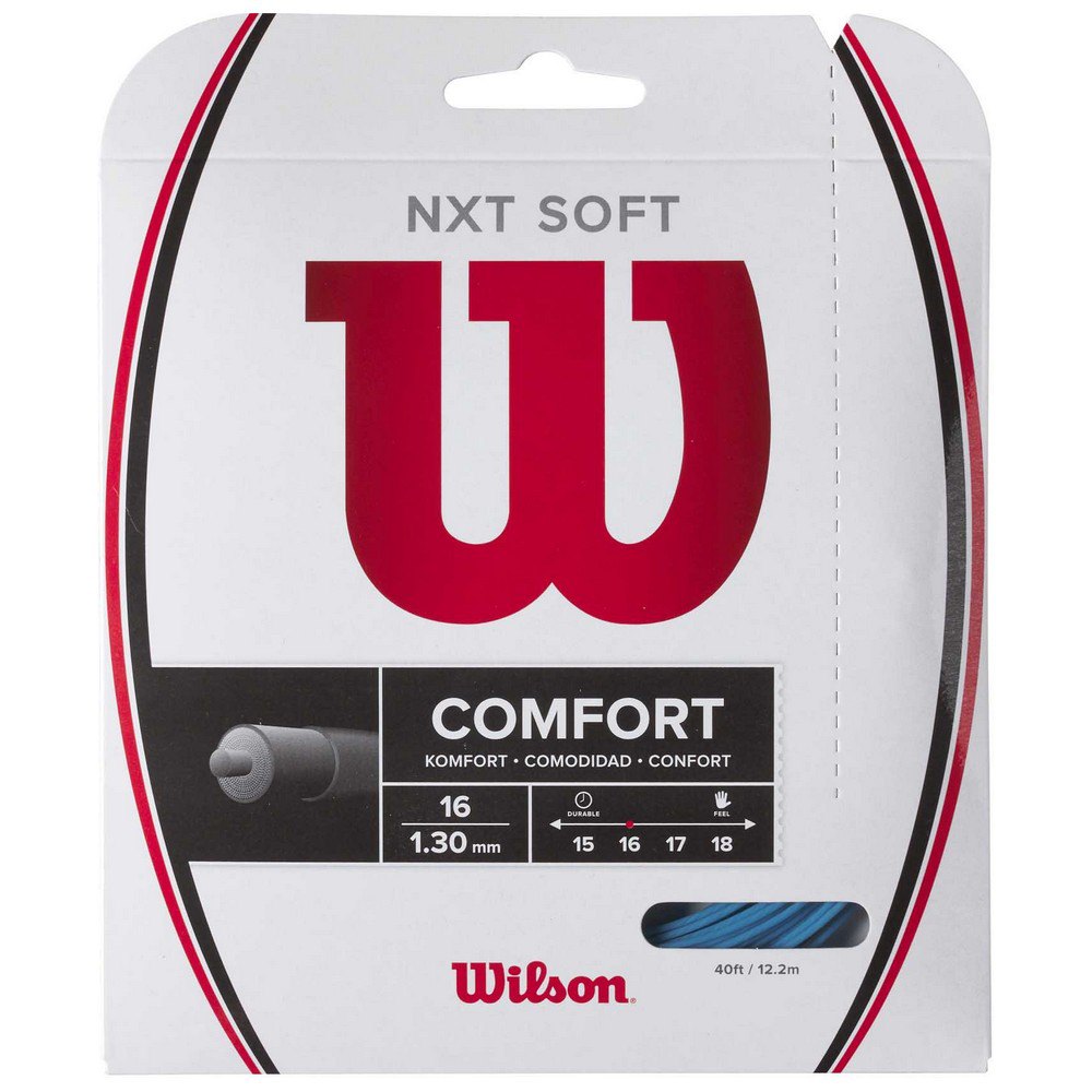 Wilson Nxt Soft 12.2 M Tennis Single String Noir 1.30 mm