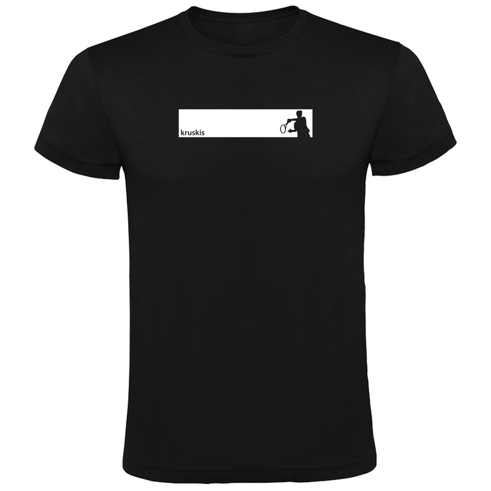 Kruskis Tennis Frame Short Sleeve T-shirt Noir XL Homme