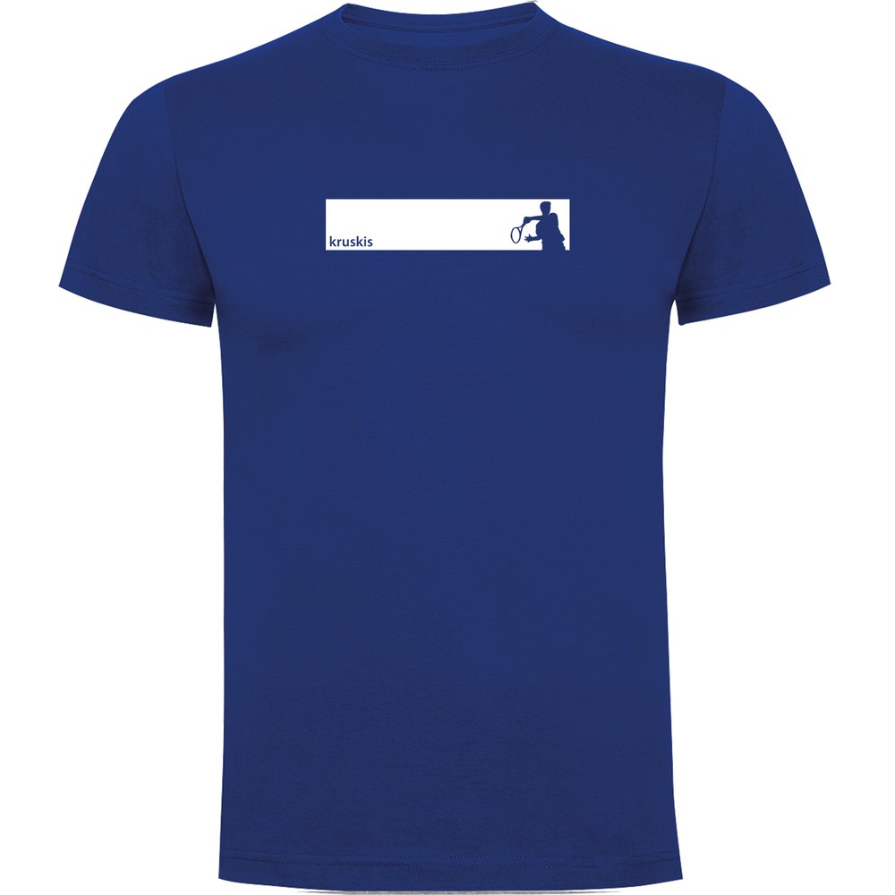 Kruskis Tennis Frame Short Sleeve T-shirt Bleu XL Homme