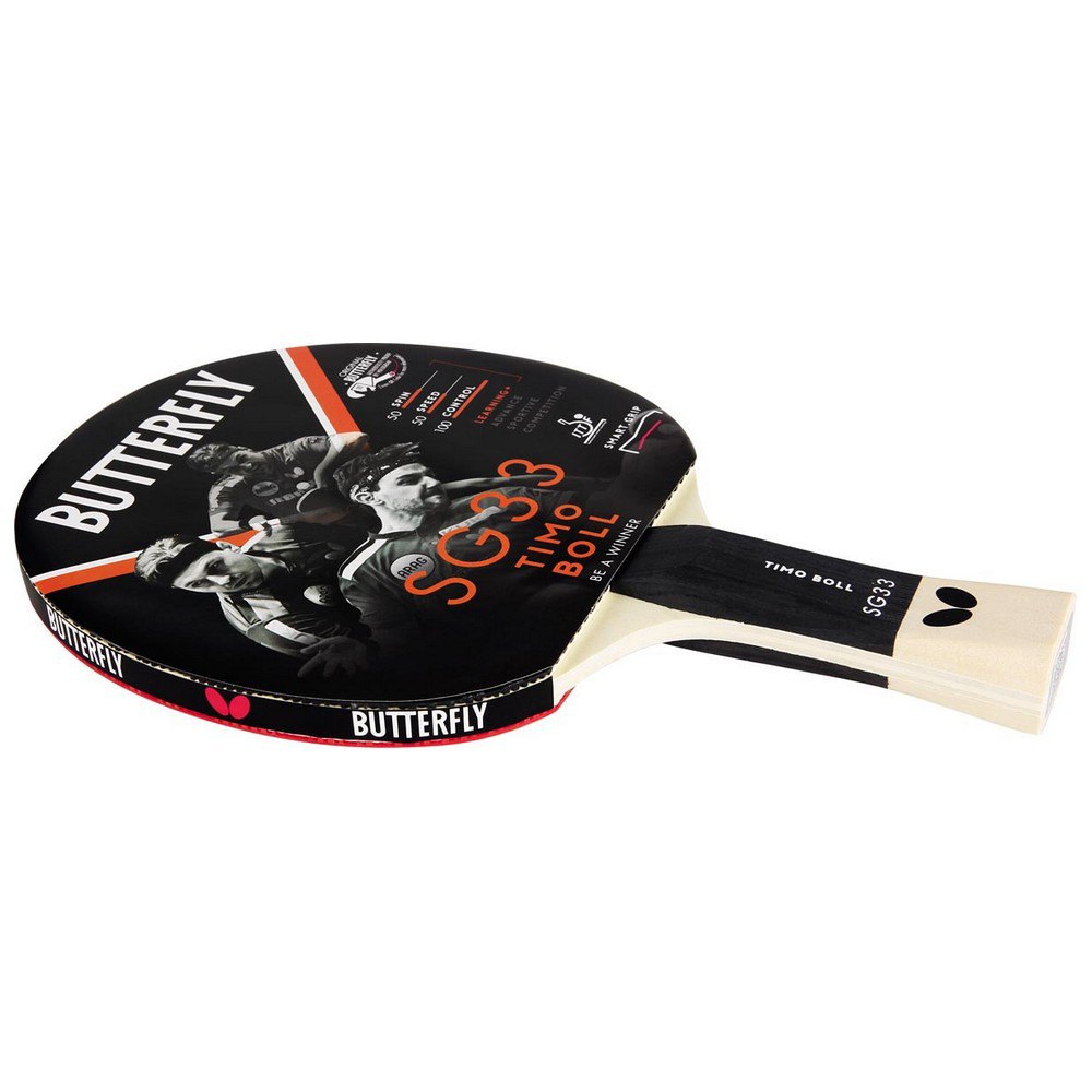 Butterfly Raquette De Tennis De Table Timo Boll Sg33 One Size Black / Red