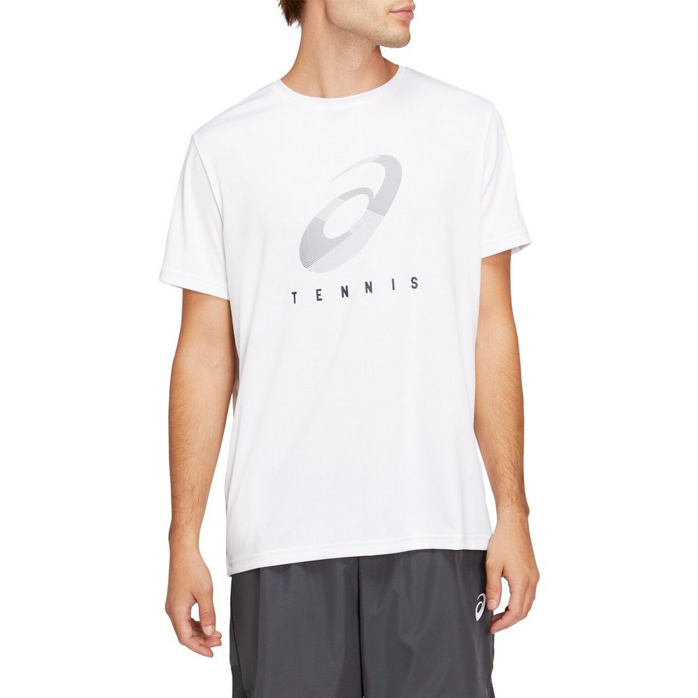 Asics Practice Spiral Short Sleeve T-shirt Blanc S