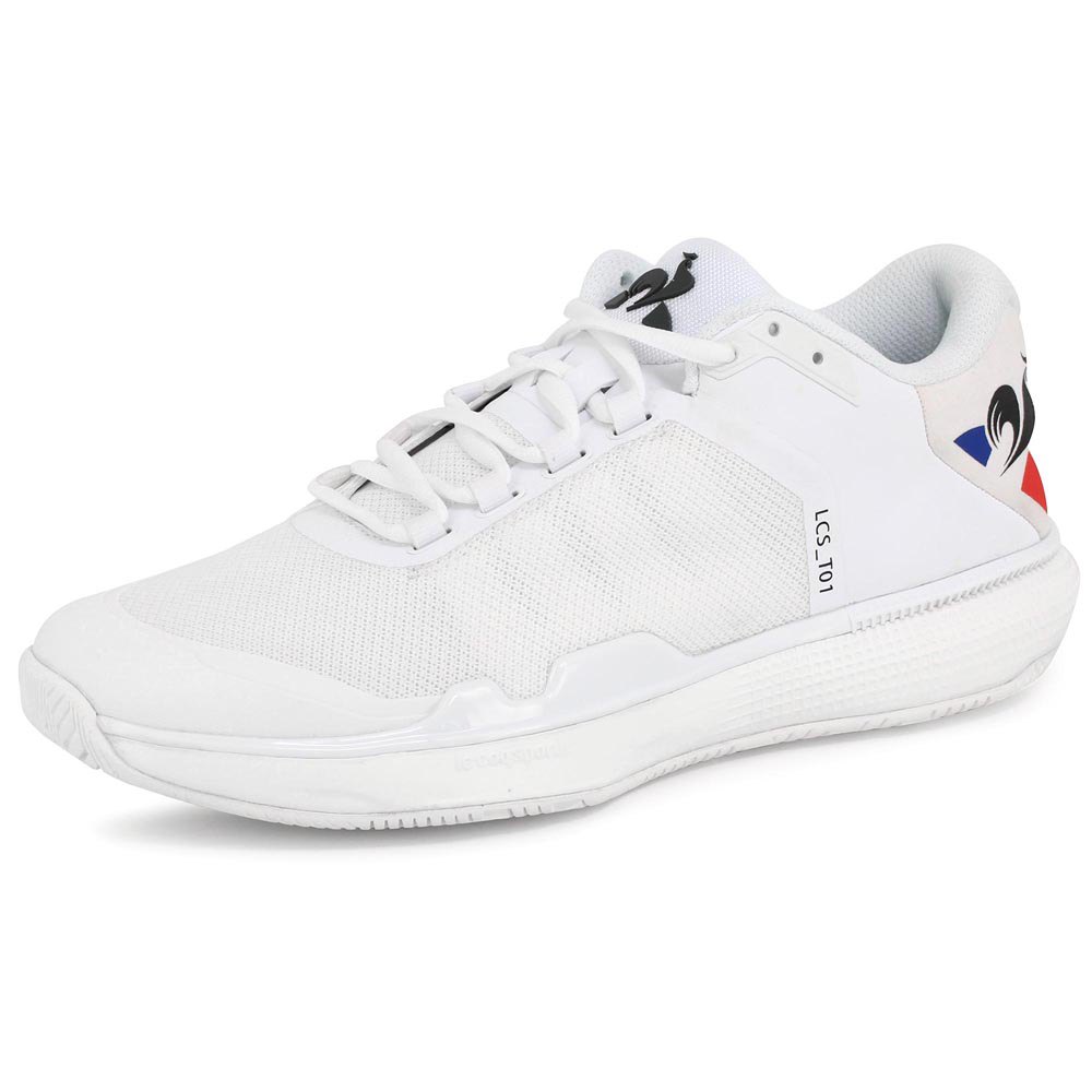 Le Coq Sportif Lcs_t01 Hard Court Shoes Blanc EU 47 Homme