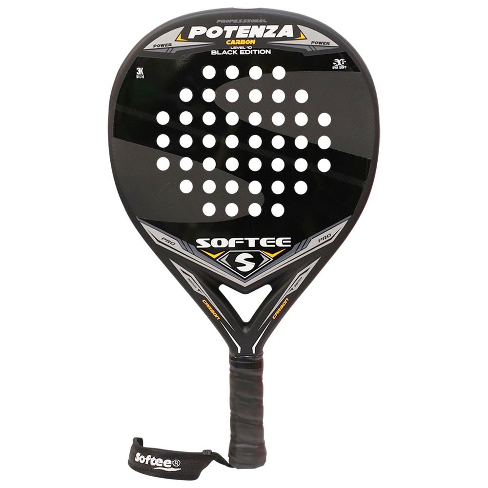 Softee Potenza Black Edition Padel Racket Noir