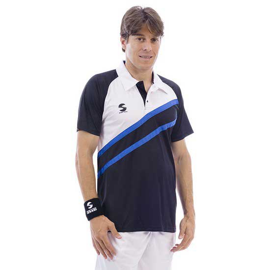 Softee Start Short Sleeve Polo Shirt Blanc,Noir XL Homme