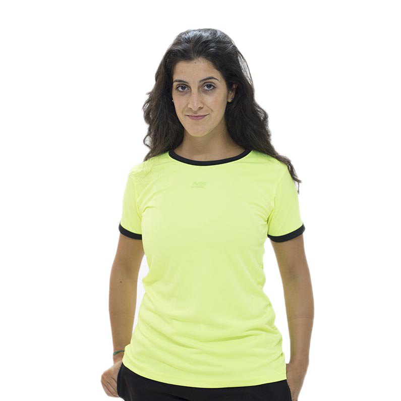 Enebe T-shirt à Manches Courtes Strong L Yellow Fluo