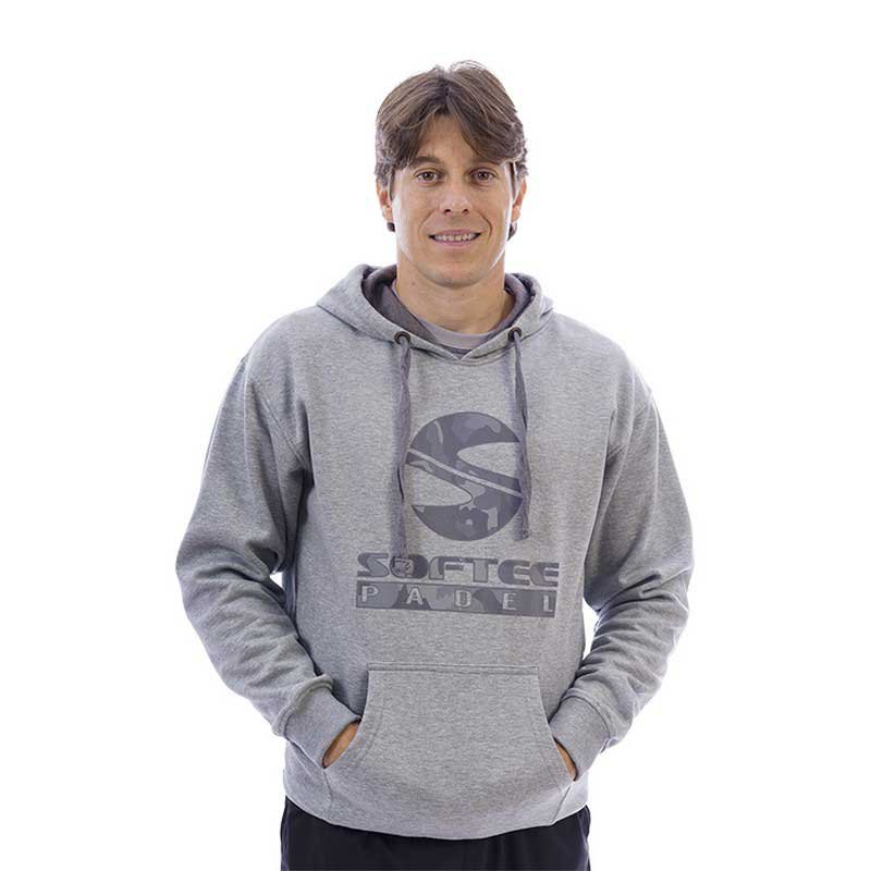 Softee Match Hoodie Gris 2XL Homme