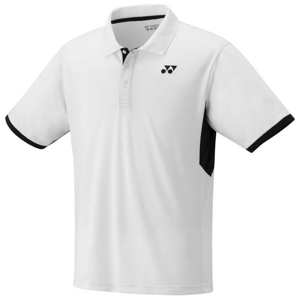 Yonex Team Short Sleeve Polo Shirt Blanc 150 cm