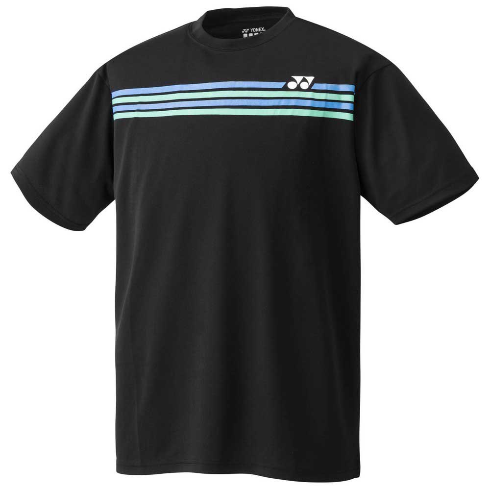 Yonex Crew Neck Short Sleeve T-shirt Noir 130 cm